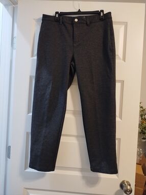 Women's Croft & Barrow Charcoal Stretch Casual Comfortable Everyday Trousers